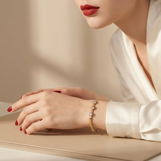 Elegant Stainless Steel Bracelet