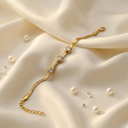 Elegant Stainless Steel Bracelet