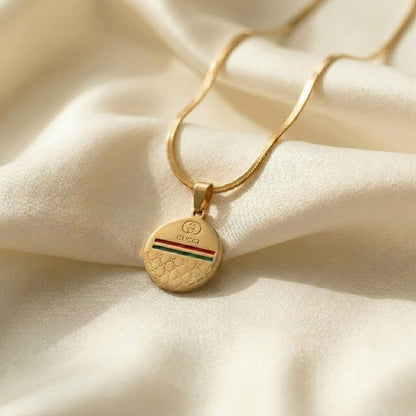 Premium Minimal Gold Pendant- Stainless steel