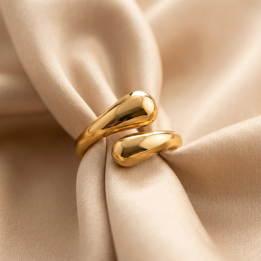 Minimalist Stainless Steel Open Ring for Women
